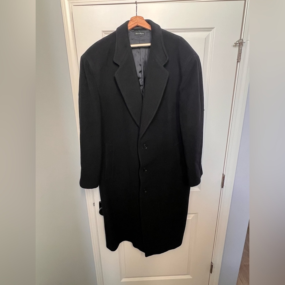 Black Men’s Pea Coat